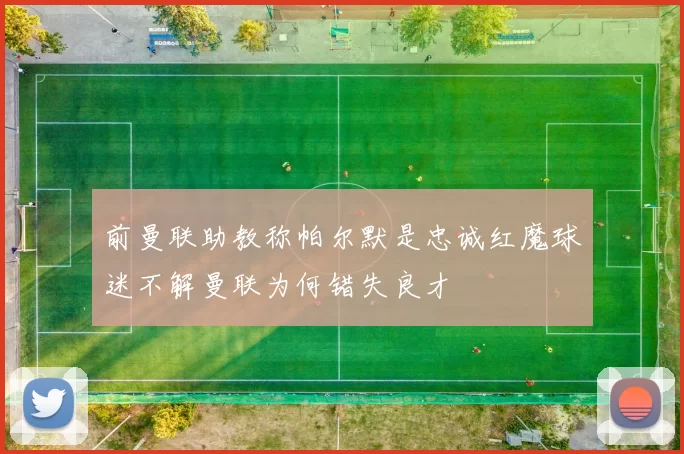 前曼联助教称帕尔默是忠诚红魔球迷不解曼联为何错失良才